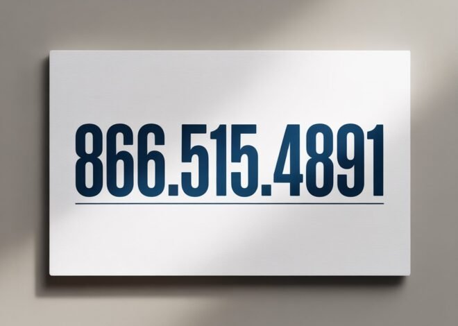 866.515.4891 Alert Guide: Safe or Risky Calls?
